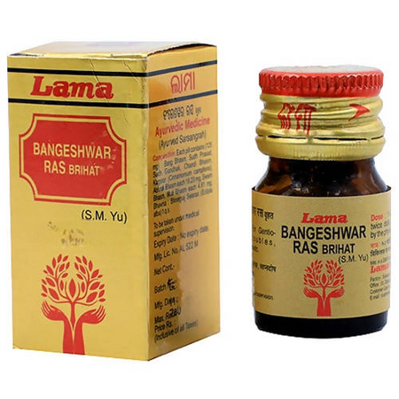Lama Bangeshwar Ras Brihat with Gold Tablets