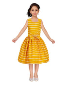 Asmaani Kids Party Wear Stylish Dresses, Perfect for Parties, Functions & Vacations - Yellow