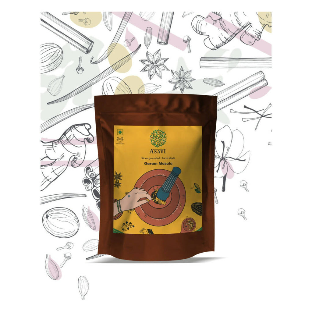 Asavi Stone Grounded Garam Masala Powder - Distacart