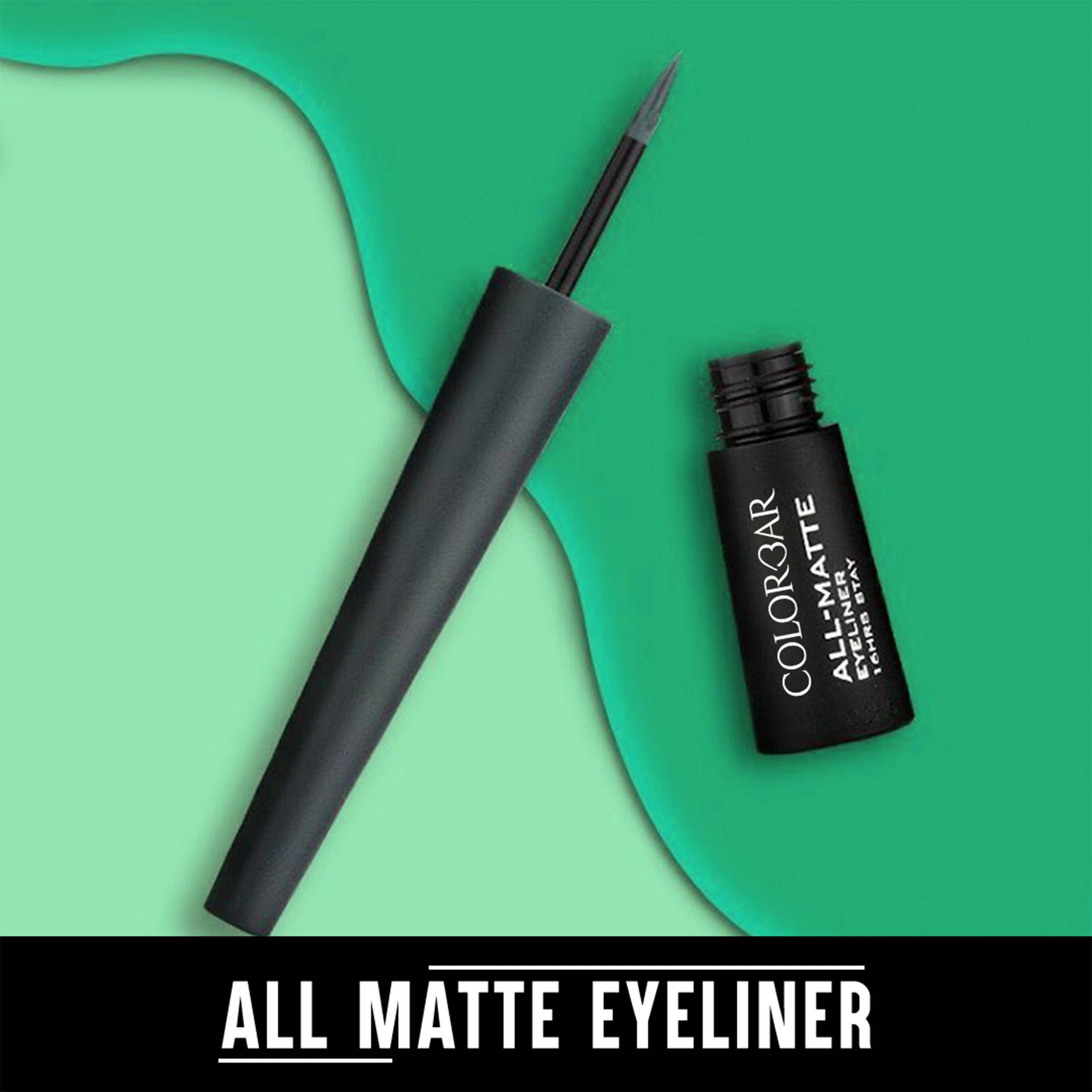 Colorbar All-Matte Eyeliner Matte Black