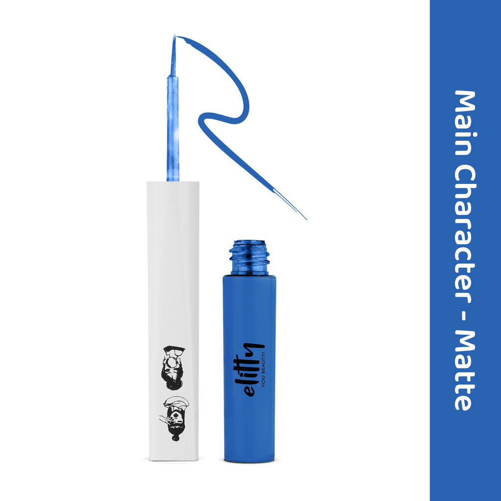 Elitty Eye Gotta Feeling - Pop Eyeliner Matte-Main Character- Dark Blue