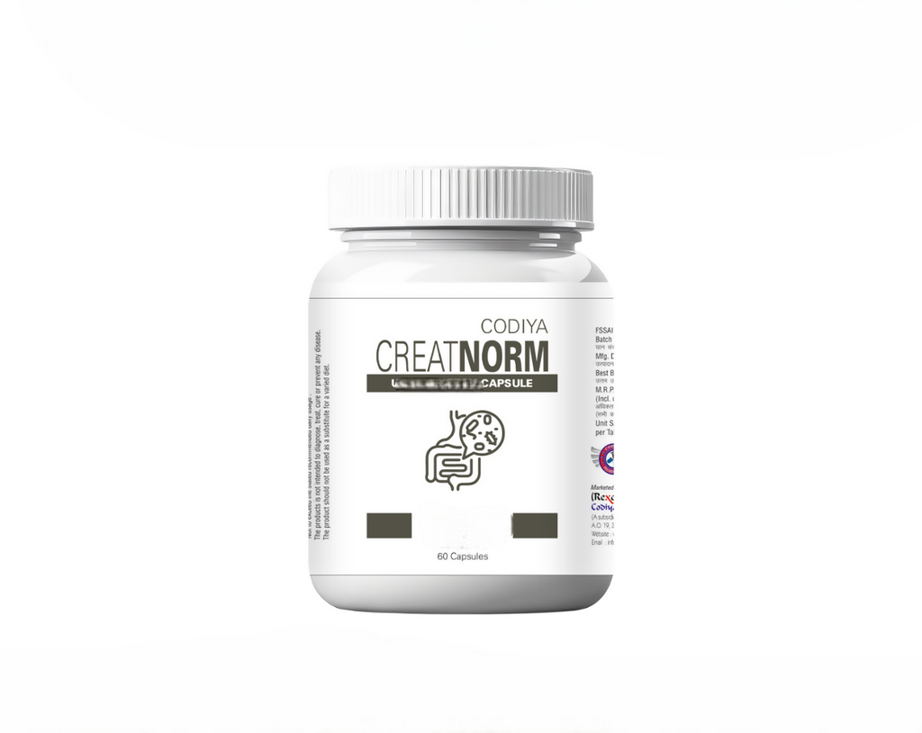 Uveda Naturals Creatnorm Capsules - 90 Billion Spores Probiotic & Prebiotic Formula - Distacart