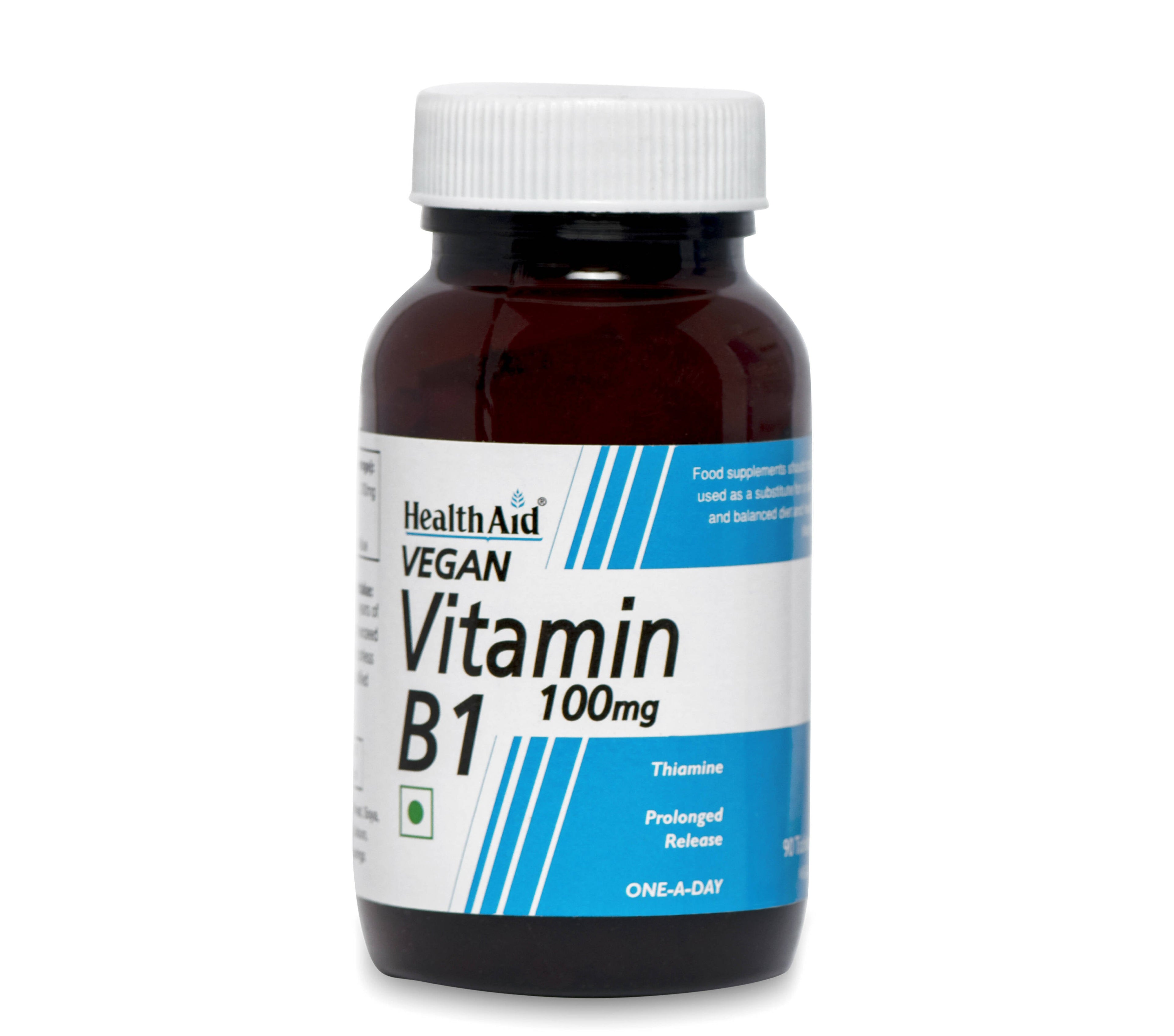 HealthAid Vitamin B1 100 mg Thiamin Tablets - Distacart