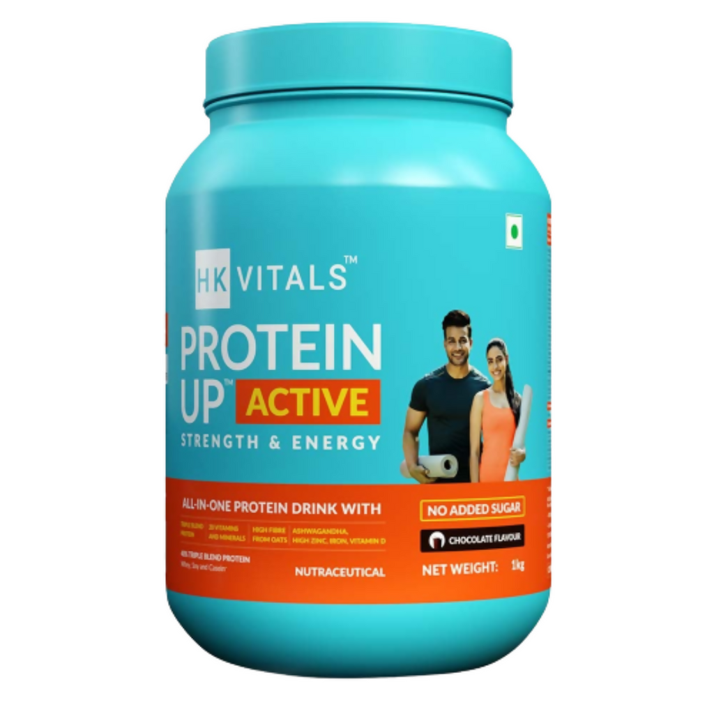 HK Vitals ProteinUp Active Strength & Energy (No Added Sugar) - Distacart