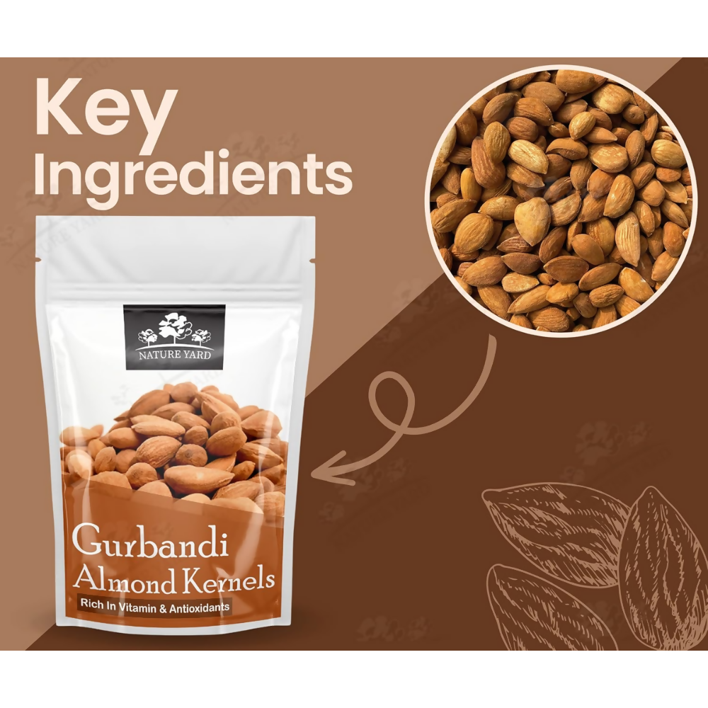 Nature Yard Afghan Gurbandi Almond/Badam - Distacart