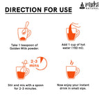 Copy of GOLDEN MILK POWDER DIRECTION FOR USE
