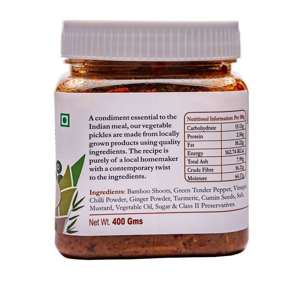 Ainmane Bamboo Shoots & Green Pepper Pickle - Distacart