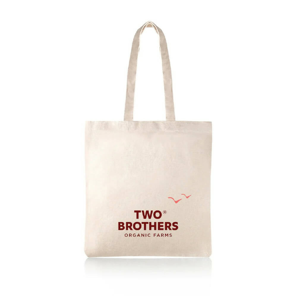 Two Brothers Organic Farms Farmer Style Cotton Bag (Tote Bag) - Distacart