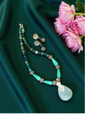 Joban Fashion Women Multi 3 Layer Crystal Necklace - Distacart