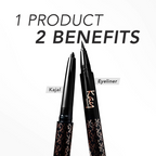 Kay Beauty Intense Black 24H Kajal Eyeliner Duo