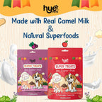 Hye Pets Super Treats For Super Pets – Freeze Dried Treats Made With Camel Milk, Apple & Banana - Distacart
