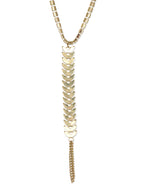 Gold-Plated Alloy Designer Hand Harness Bracelet - The Pari - Distacart