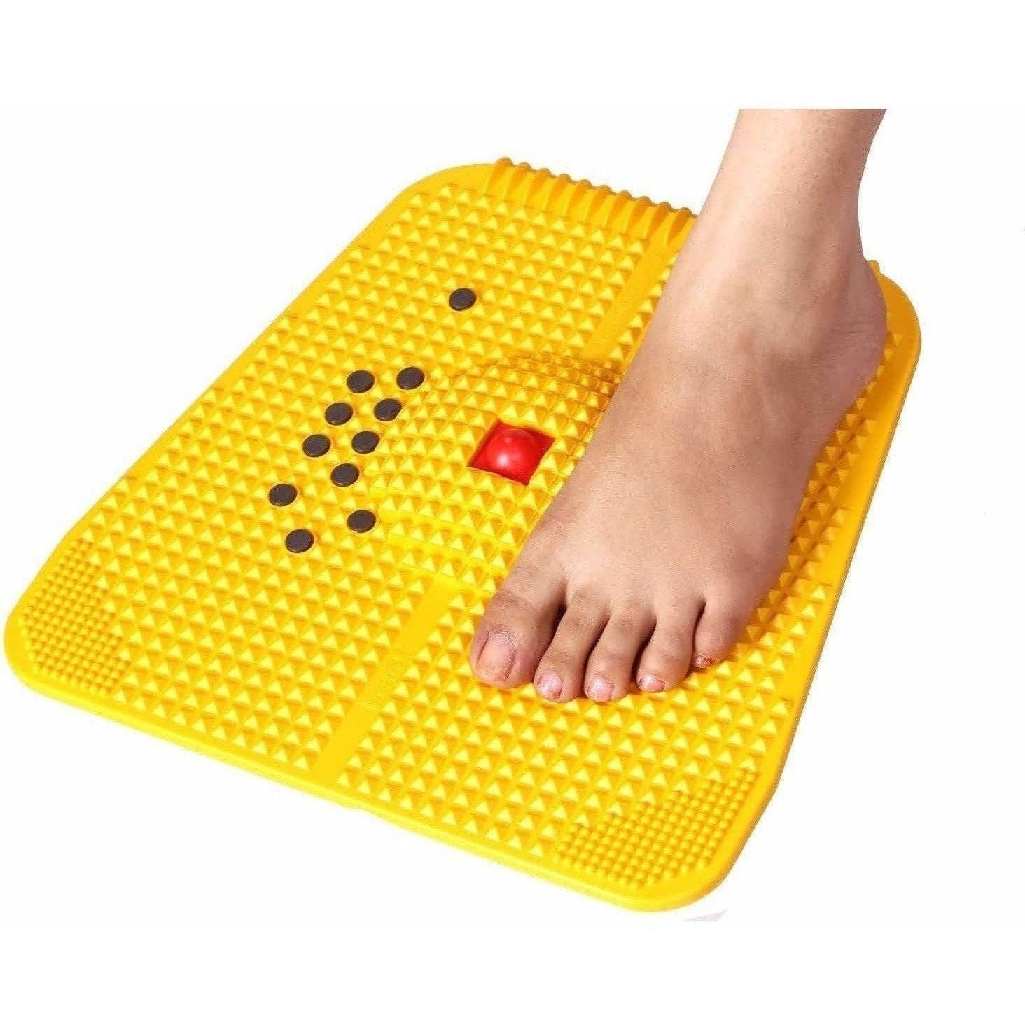 Yellow - Powermat Accupressure Mat Massager  
