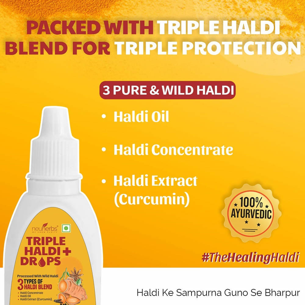 Neuherbs Triple Haldi Plus Drops