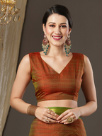 Saree Mall Woven Design Zari Festive Sarees - Distacart