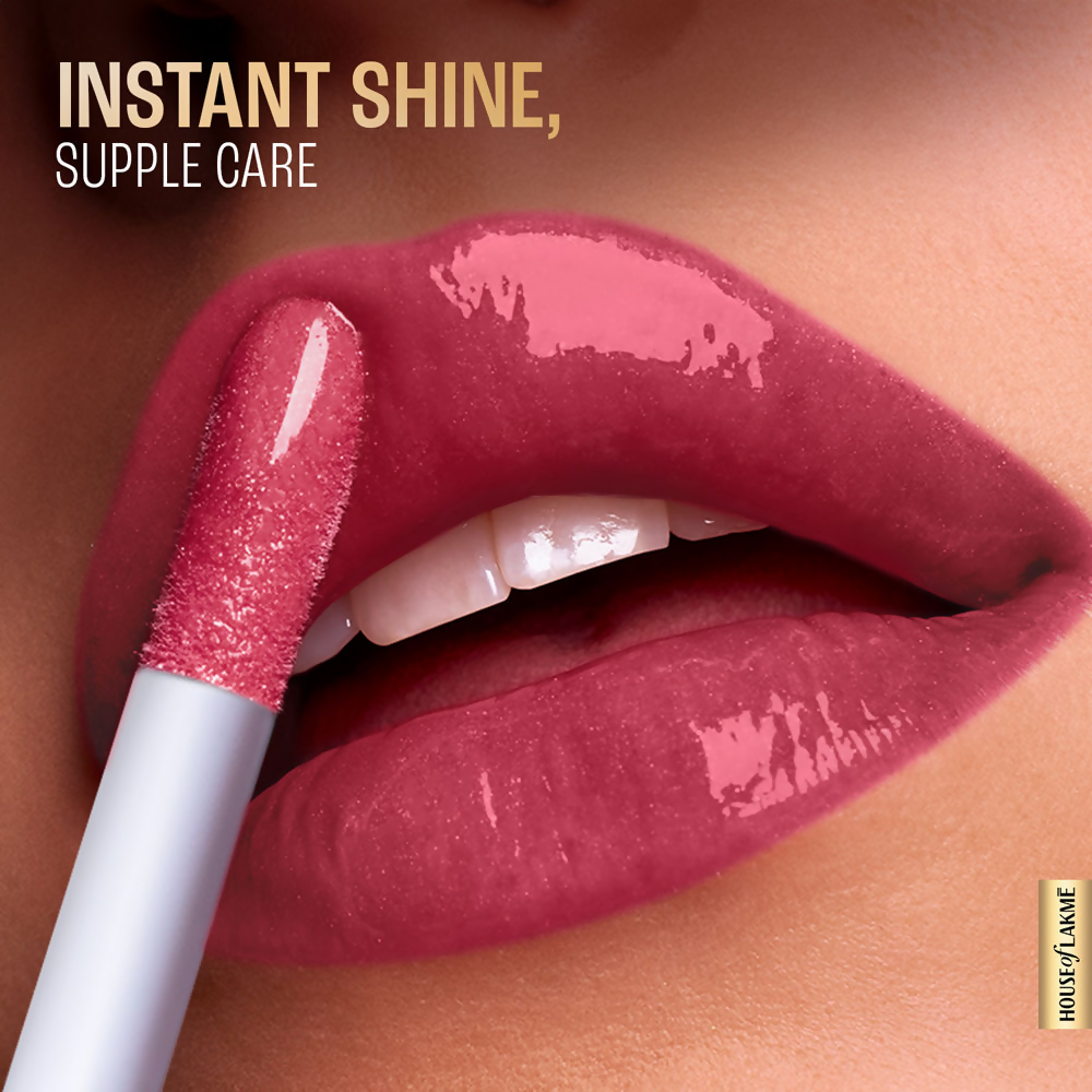 Lakme Superglow Vit C Gloss - Hotpink