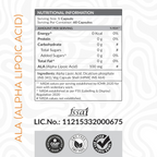 As-It-Is Atom Ala (Alpha Lipoic Acid) Veg Capsules