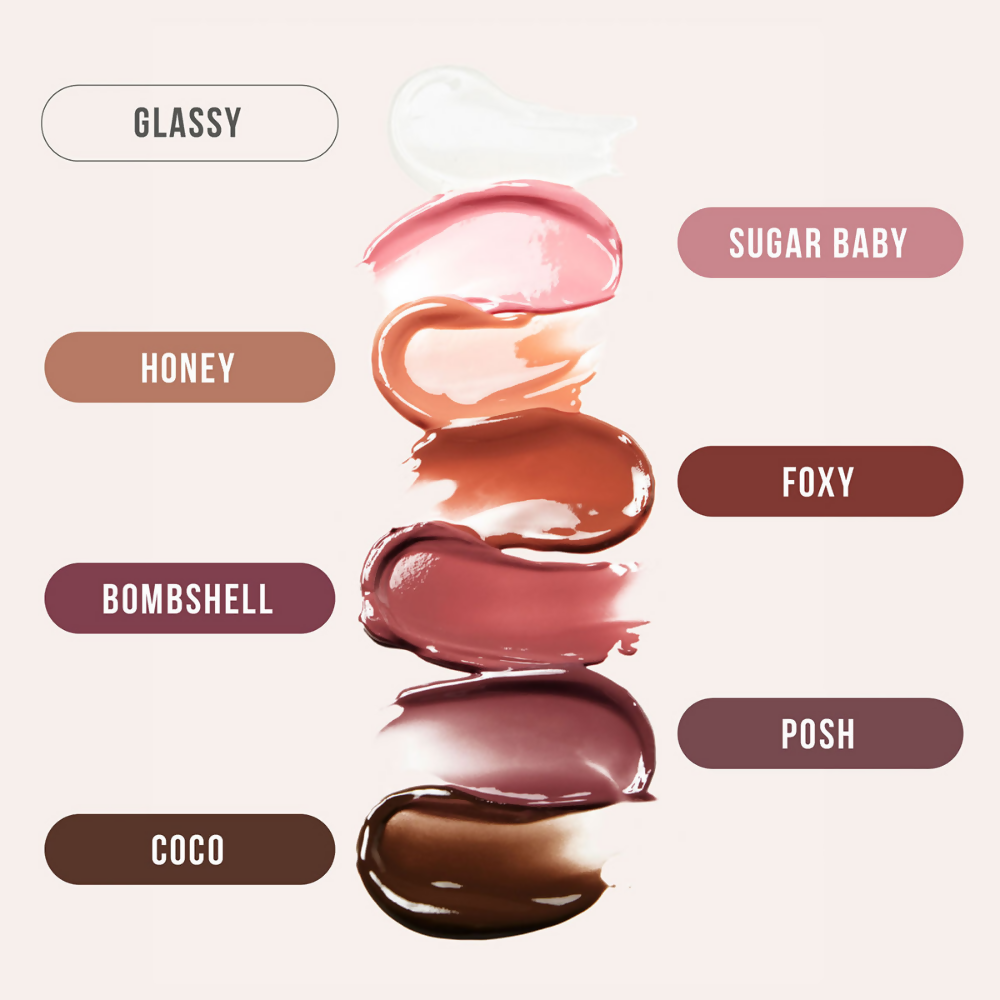 Huda Beauty Faux Filler Extra Shine Lip Gloss - Coco