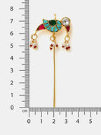 Ruby Raang Maroon Drops Ear Cuff - Distacart