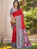 Shree Shyam Fashion Pochampalli Silk Yellow Saree - Distacart