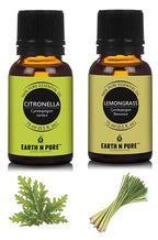 Earth N Pure Lemongrass & Citronella Essential Oils