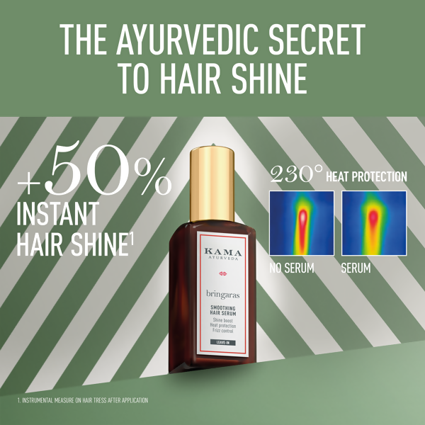 Kama Ayurveda Bringaras Smoothing Hair Serum - Distacart