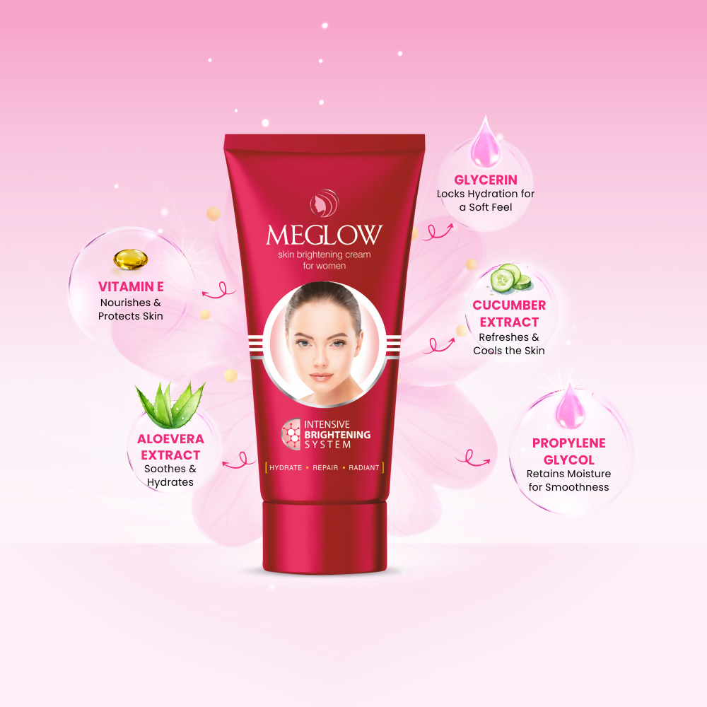 Meglow Fairness Cream For Men And Women Combo