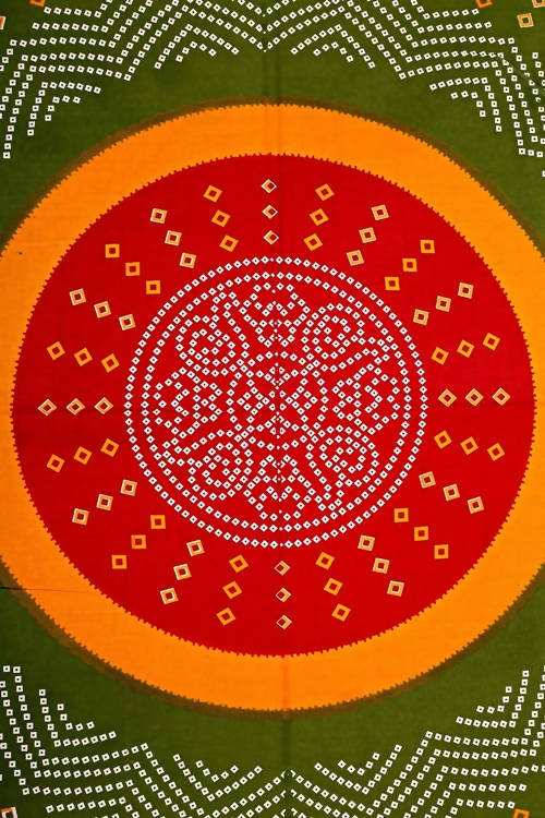 Vamika Printed Cotton Red Color Beautiful Design Bedsheet With Pillow Covers (LEOC_BANDJ_R)