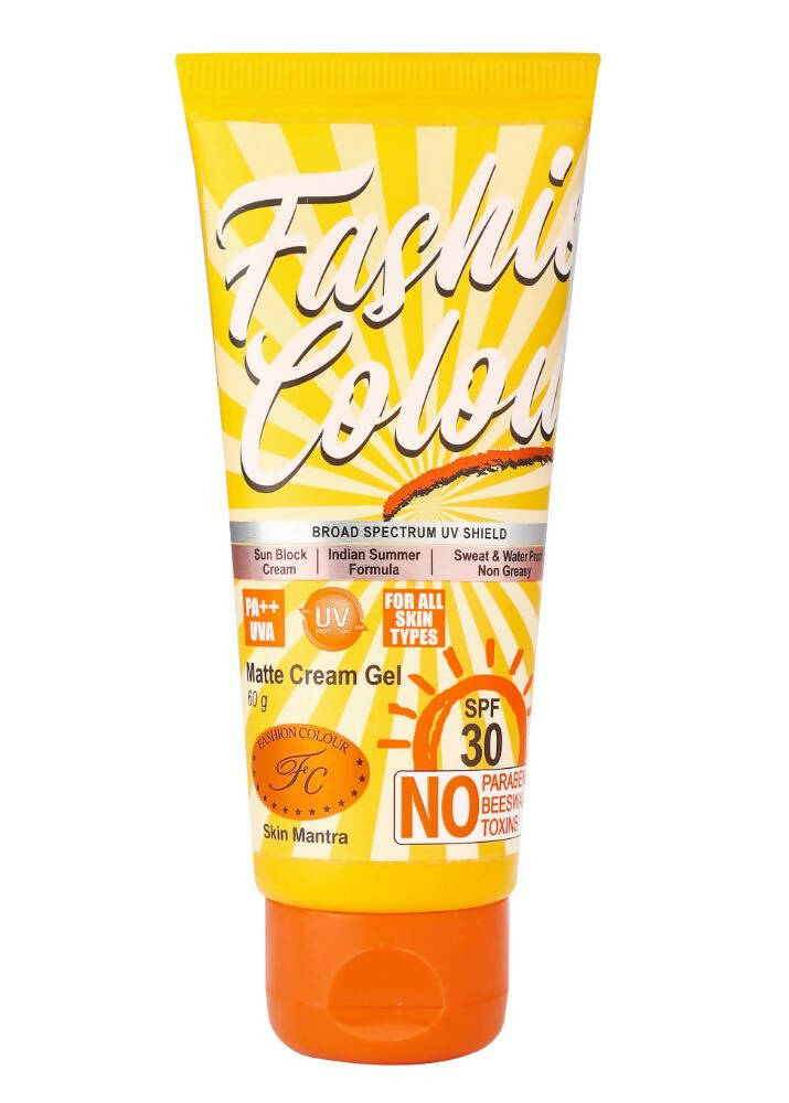 Fashion Colour Sun Block and Protection Cream-SPF30 - Distacart